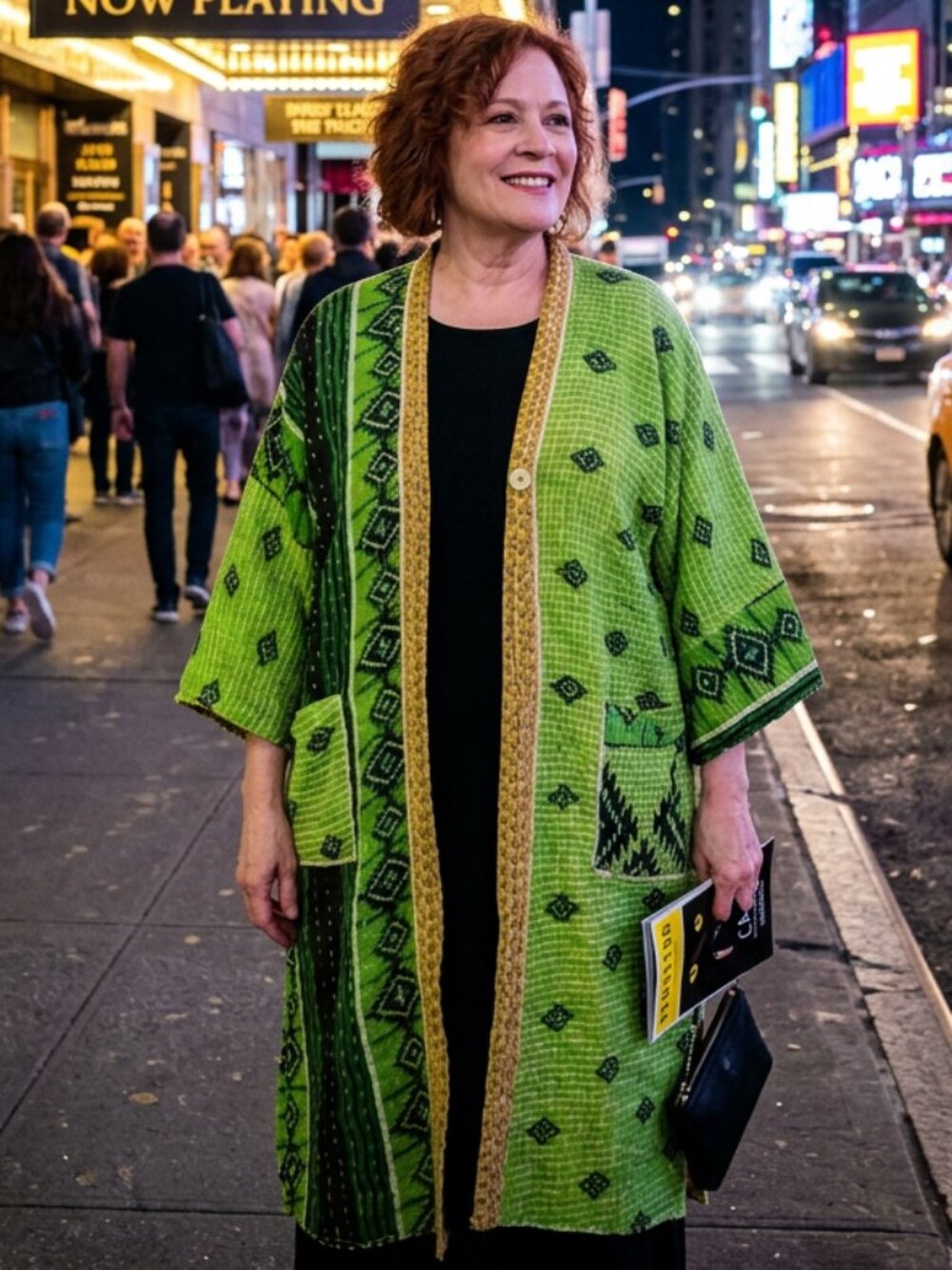 Reversible Kimono Robe - Picture 2 of 10